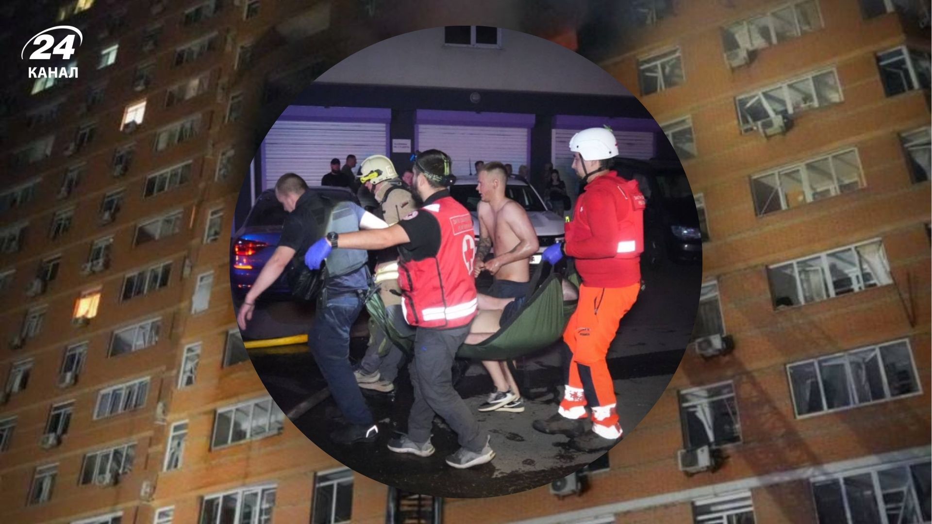 Перші кадри ліквідації наслідків атаки на Одесу Перші кадри ліквідації наслідків атаки на Одесу