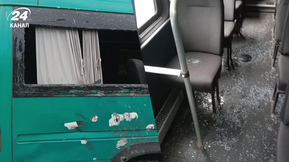 Росіяни атакували автобус на Дніпропетровщині