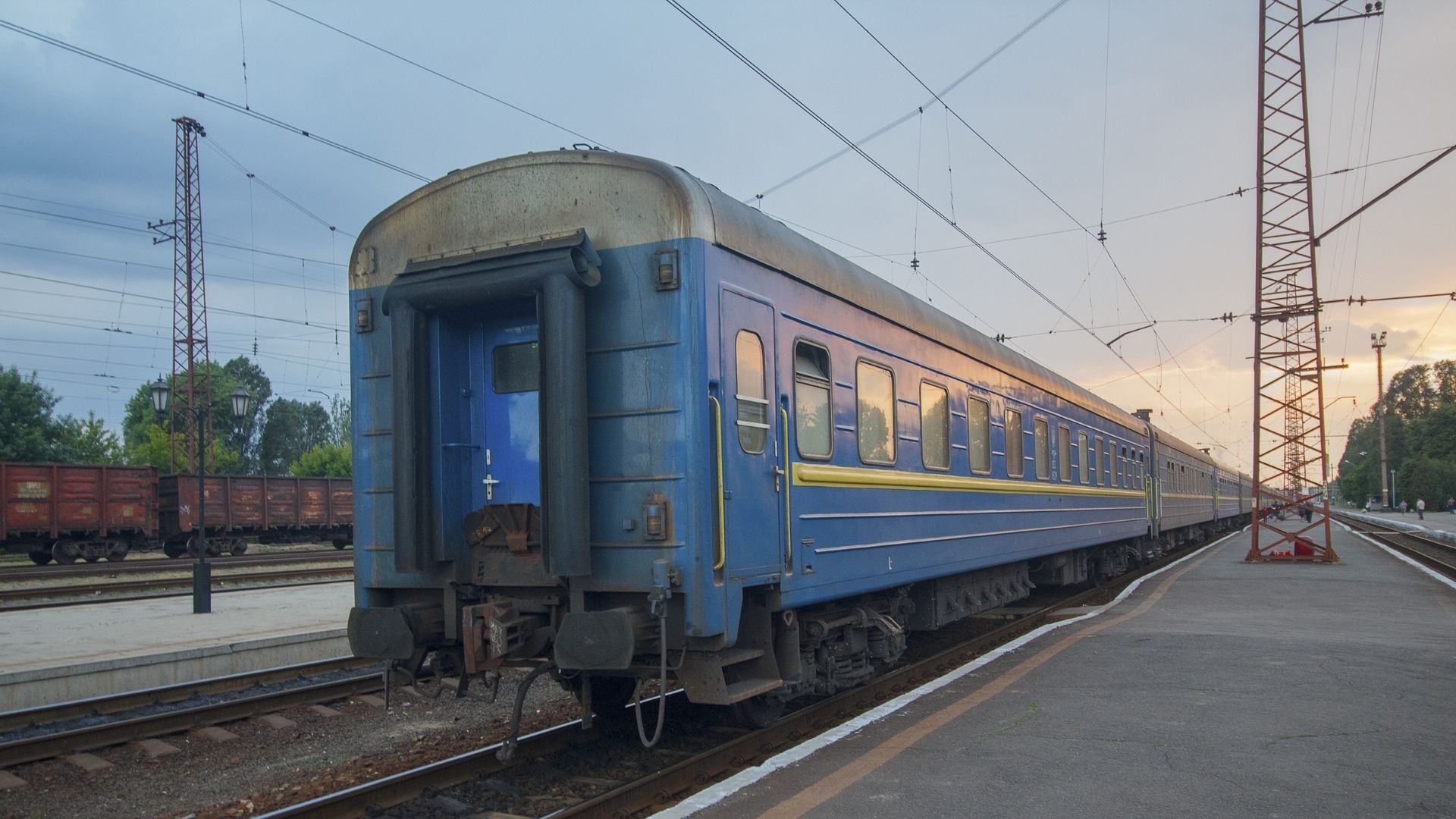 В Полтаве поврежден железнодорожный вокзал