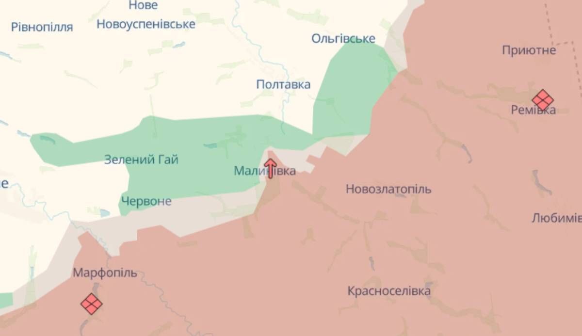 Россияне продвинулись в Малиновке Россияне продвинулись в Малиновке