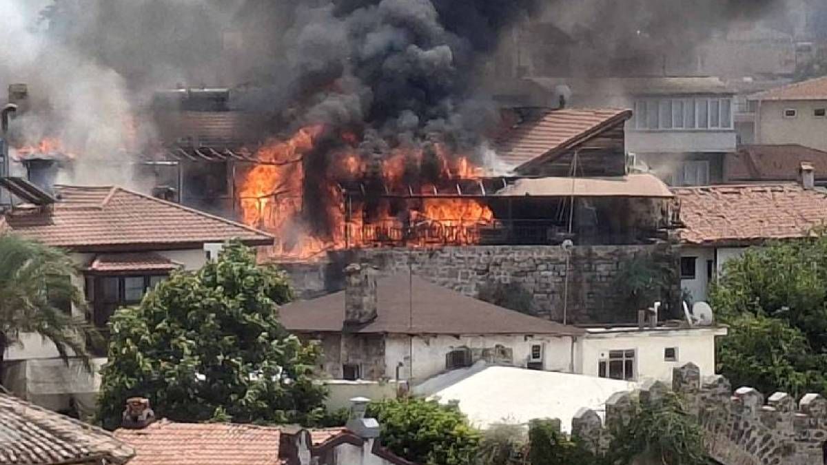 У турецькому Калеїчі сталася масштабна пожежа