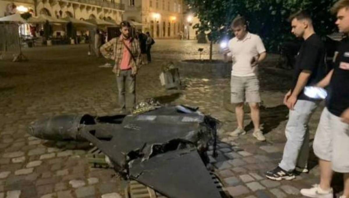 Чи справді у Львові впав збитий дрон Чи справді у Львові впав збитий дрон