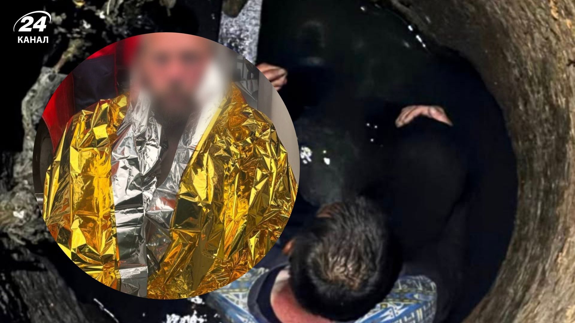 Мужчина упал в люк в Голосеевском районе Киева