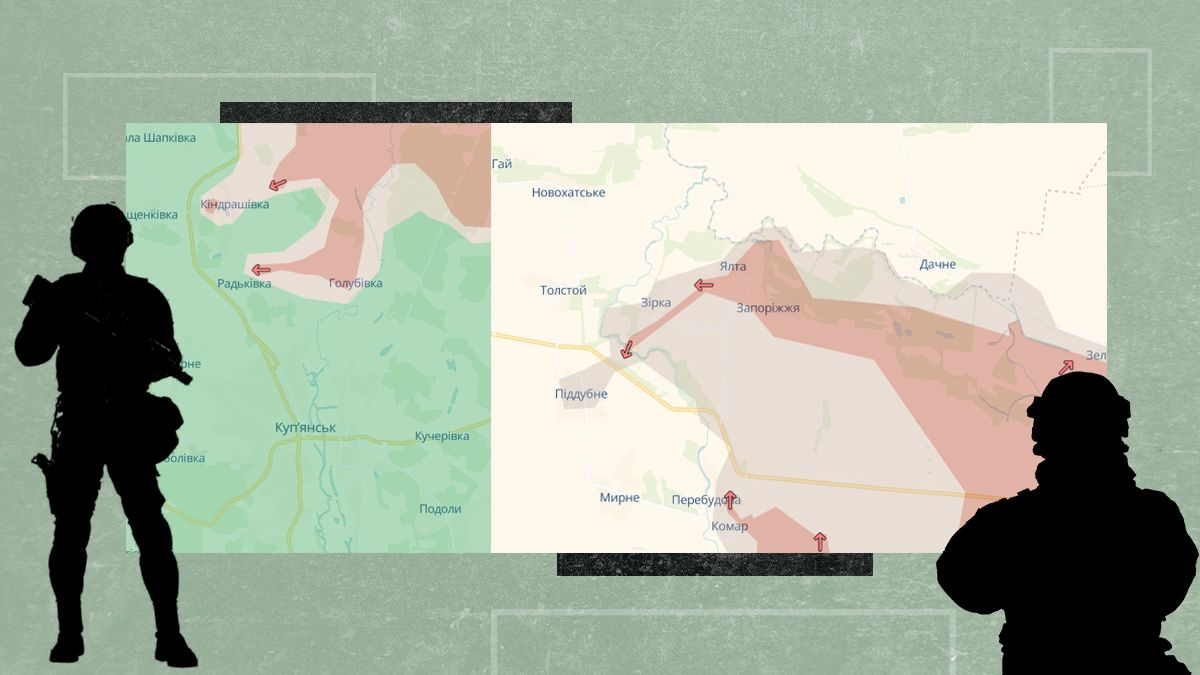 Как изменилась линия фронта за неделю Как изменилась линия фронта за неделю