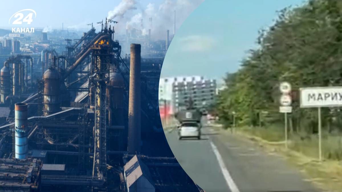 Россияне перебрасывают инженерную технику в Мариуполь