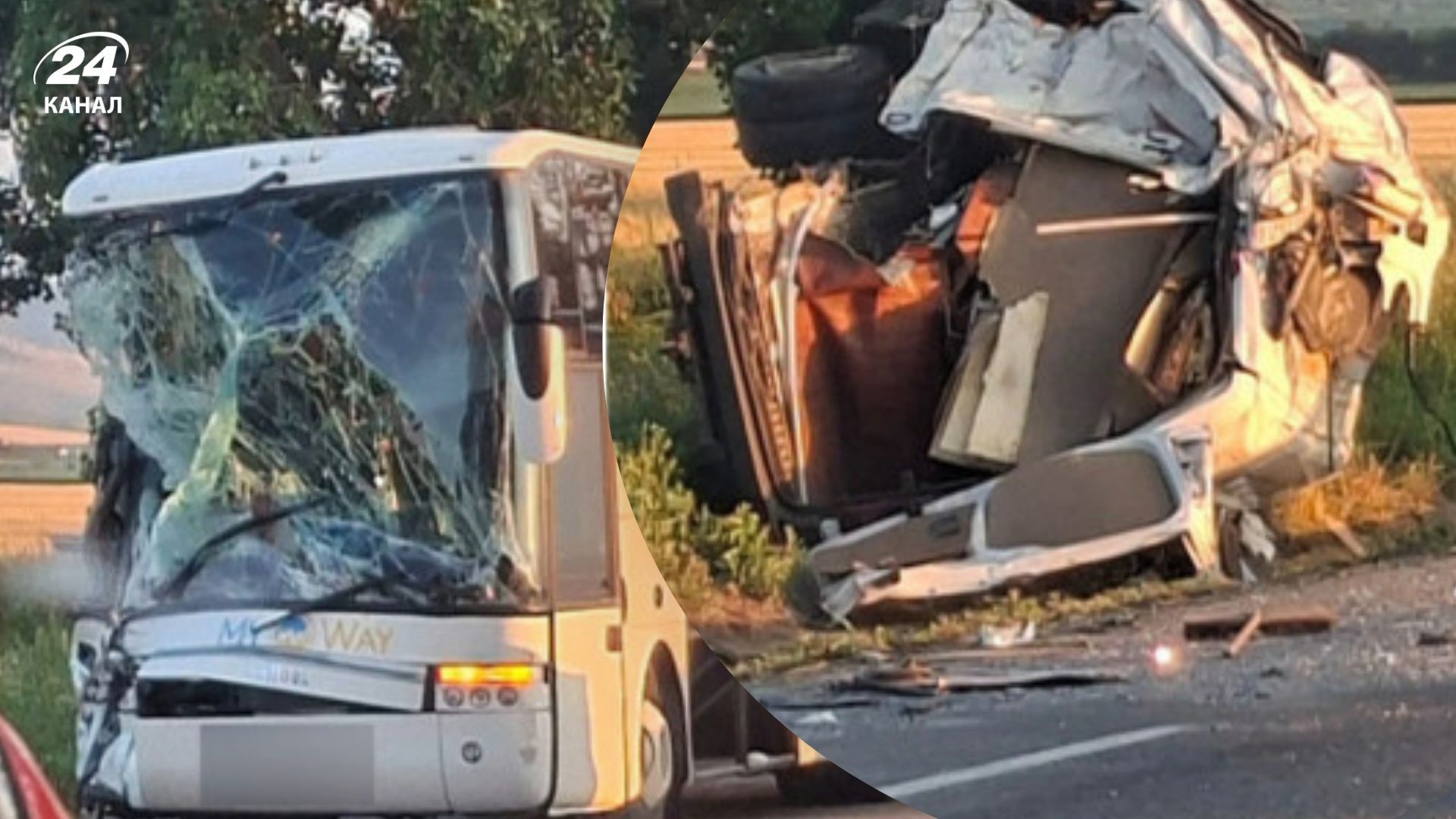 У Румунії сталася ДТП за участі автобуса з українцями У Румунії сталася ДТП за участі автобуса з українцями