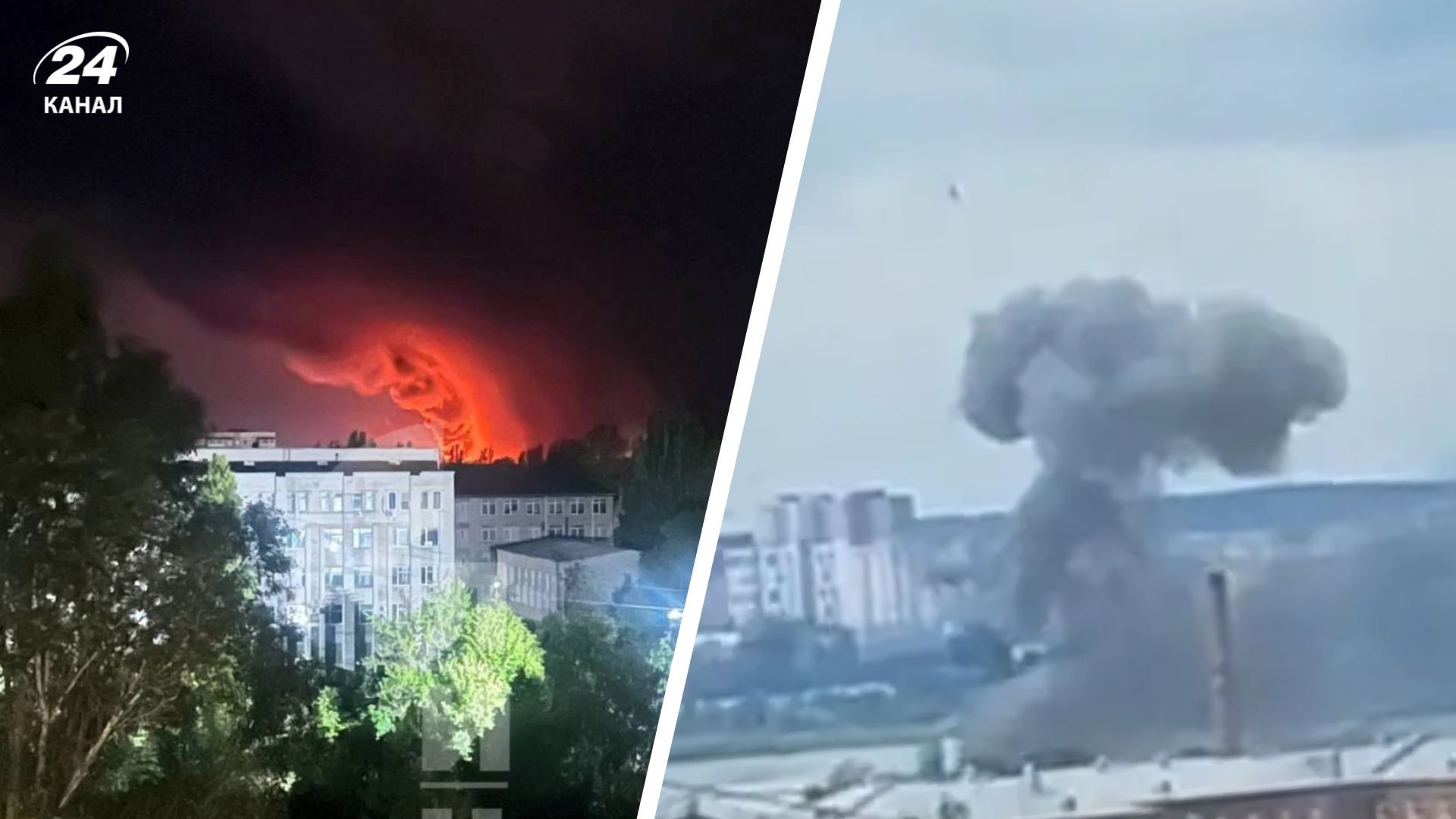 Россию и оккупированные территории атаковали БПЛА Россию и оккупированные территории атаковали БПЛА