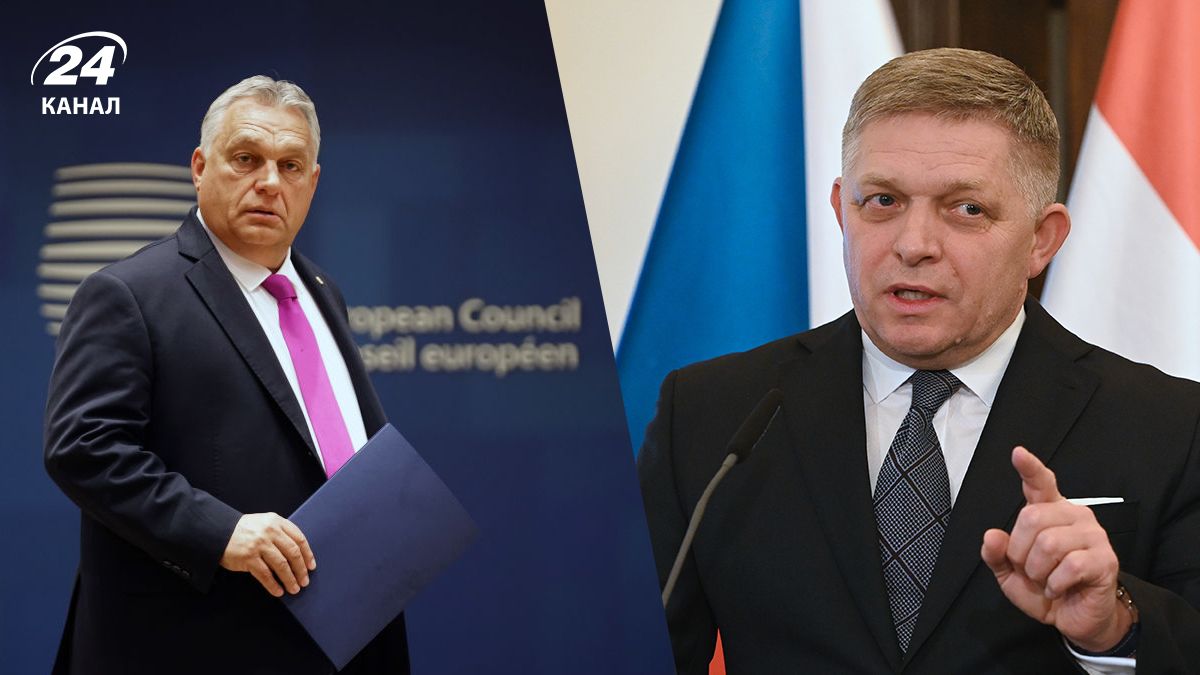 Премьер-министр Венгрии Орбан и премьер-министр Словакии Фицо