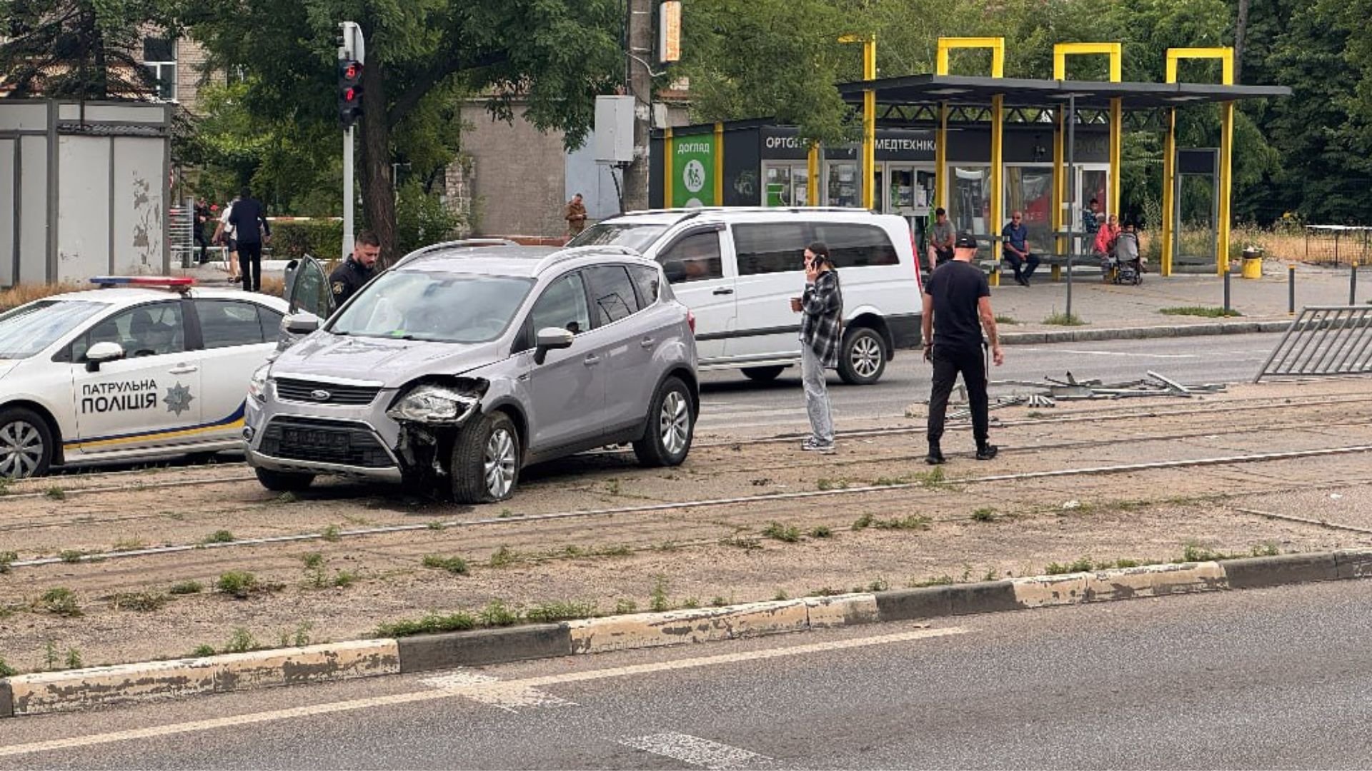 В Дніпрі сталася ДТП В Дніпрі сталася ДТП