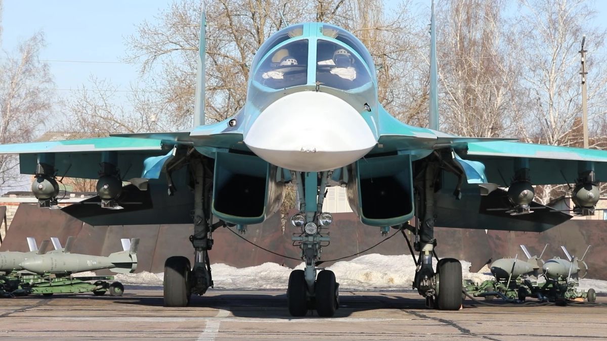 В России разбился Су-34