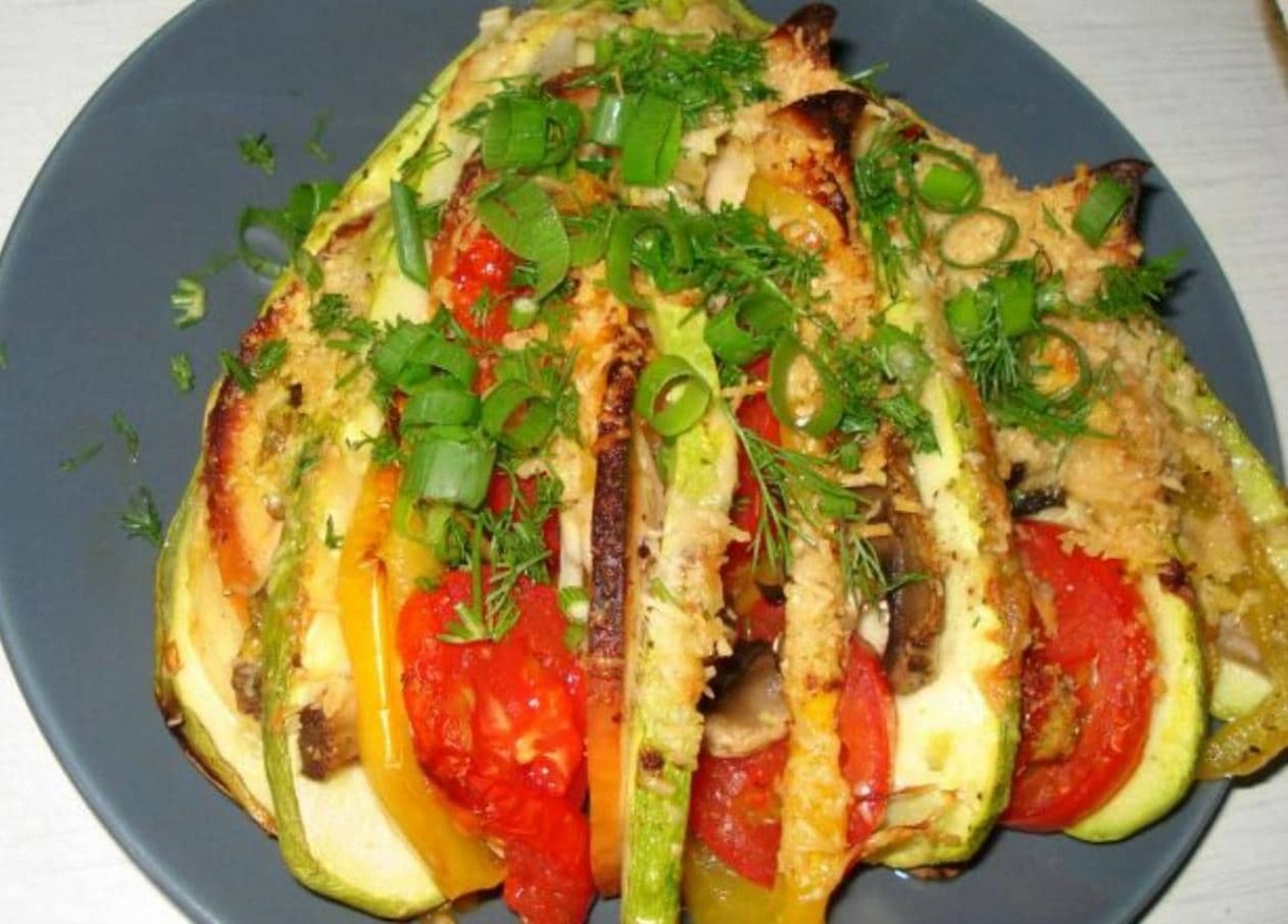 Оригінальна закуска з кабачків Оригінальна закуска з кабачків