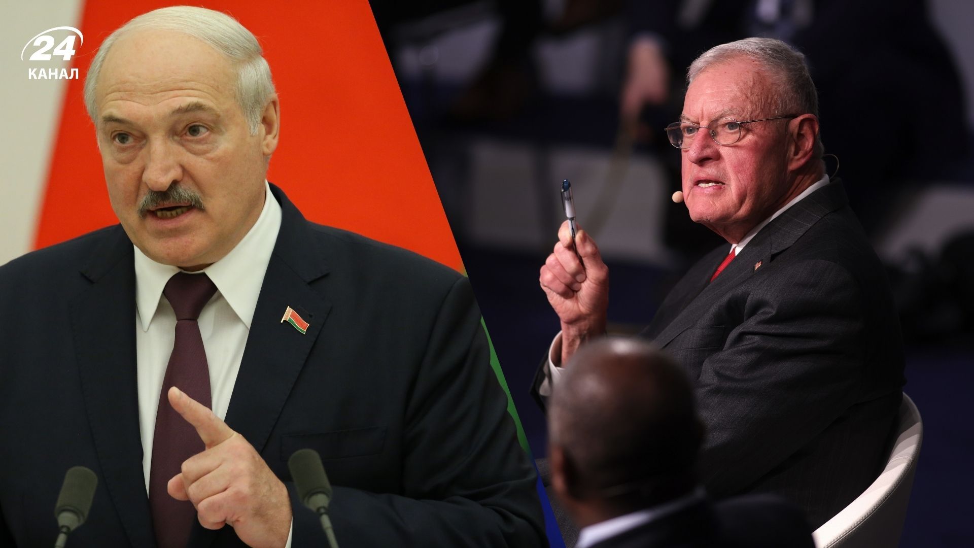 Лукашенко и Кэллог Лукашенко и Кэллог