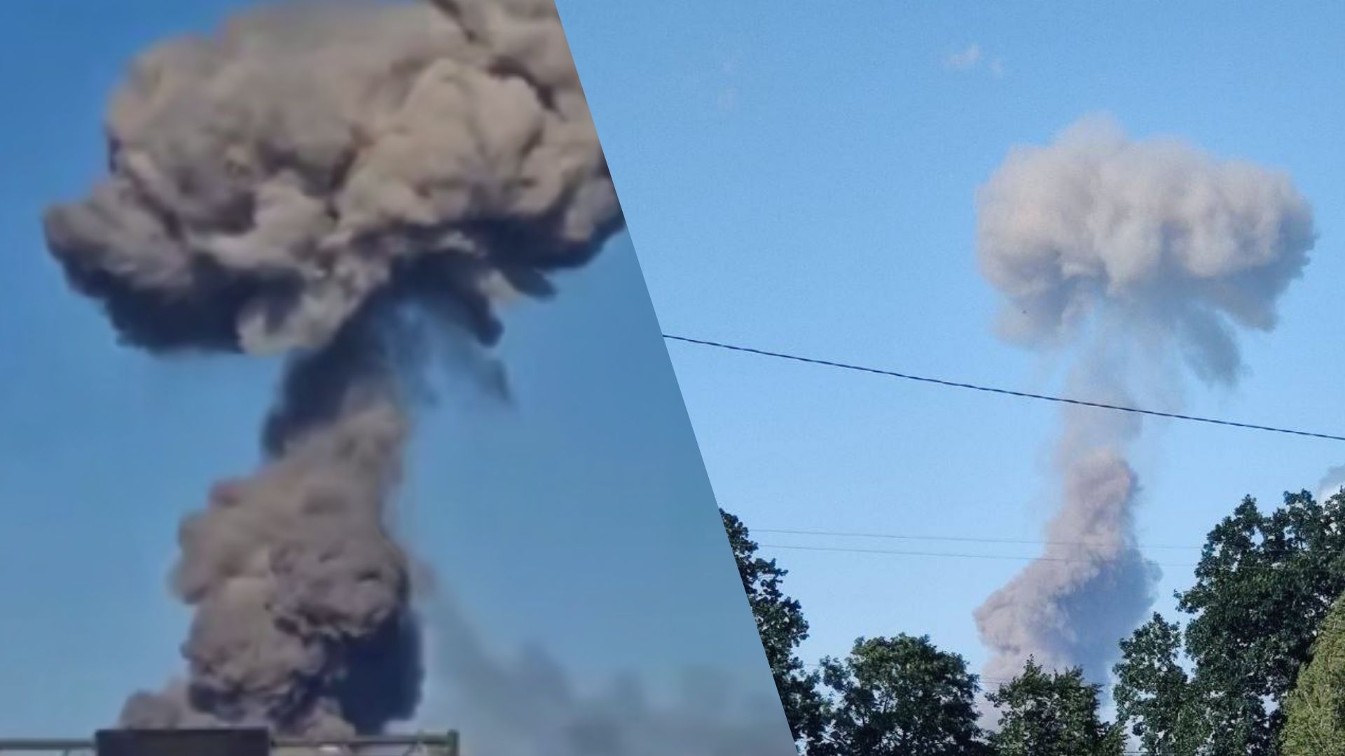 В Житомире прогремел мощный взрыв В Житомире прогремел мощный взрыв