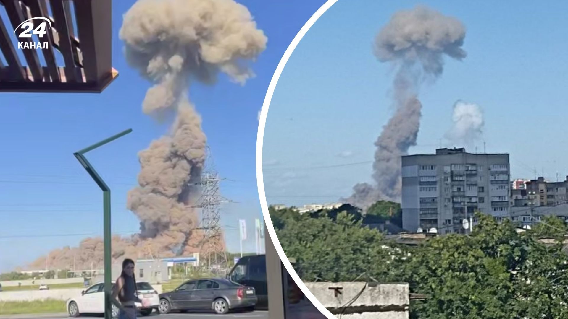 Взрыв вблизи Житомира 2 июля 2025 года