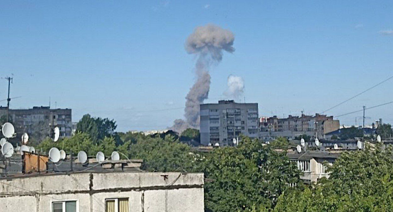 Перекрыто движение вблизи Житомира Перекрыто движение вблизи Житомира