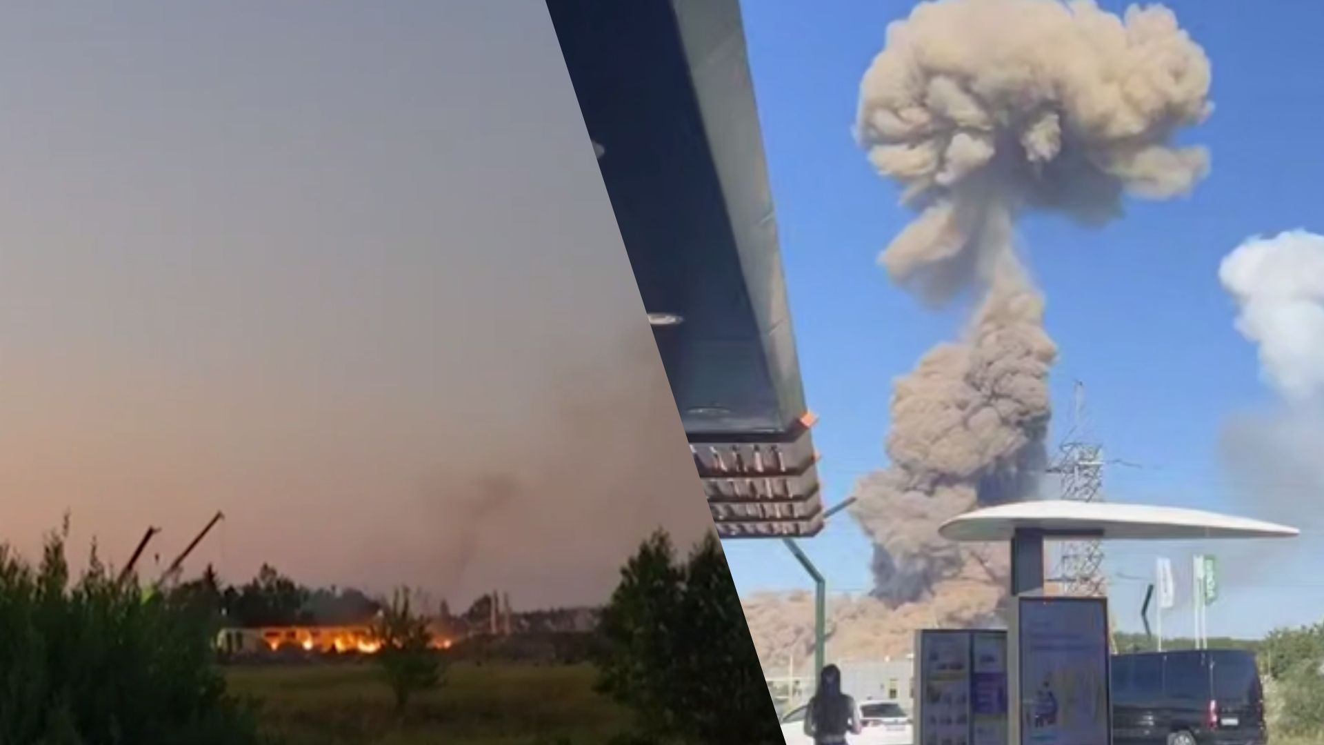 Взрыв на производственных помещениях вблизи Житомира Взрыв на производственных помещениях вблизи Житомира