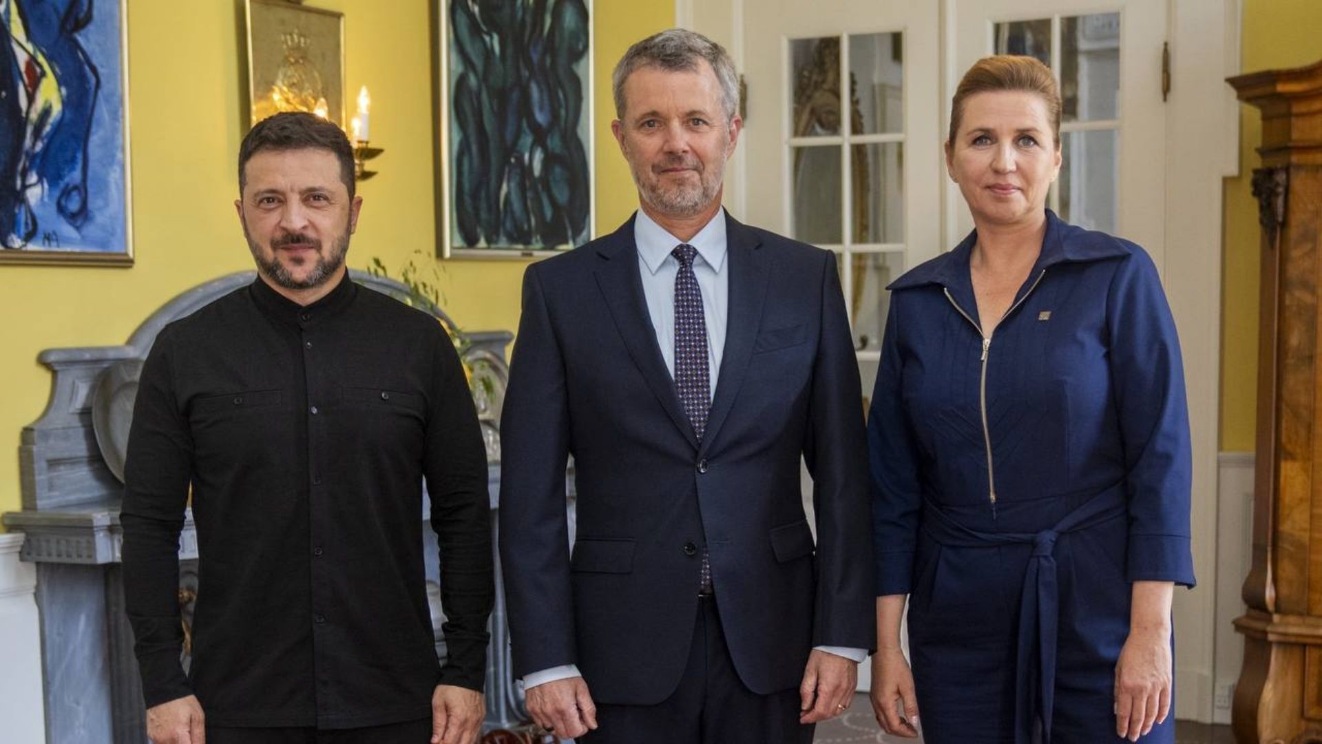 Зеленський прибув до Данії 3 липня 2025 року Зеленський прибув до Данії 3 липня 2025 року