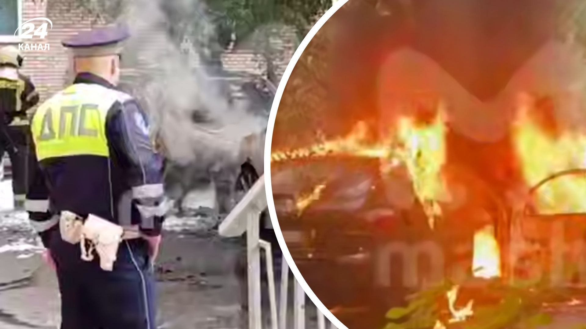 В Москве взорвался автомобиль с ветераном КГБ