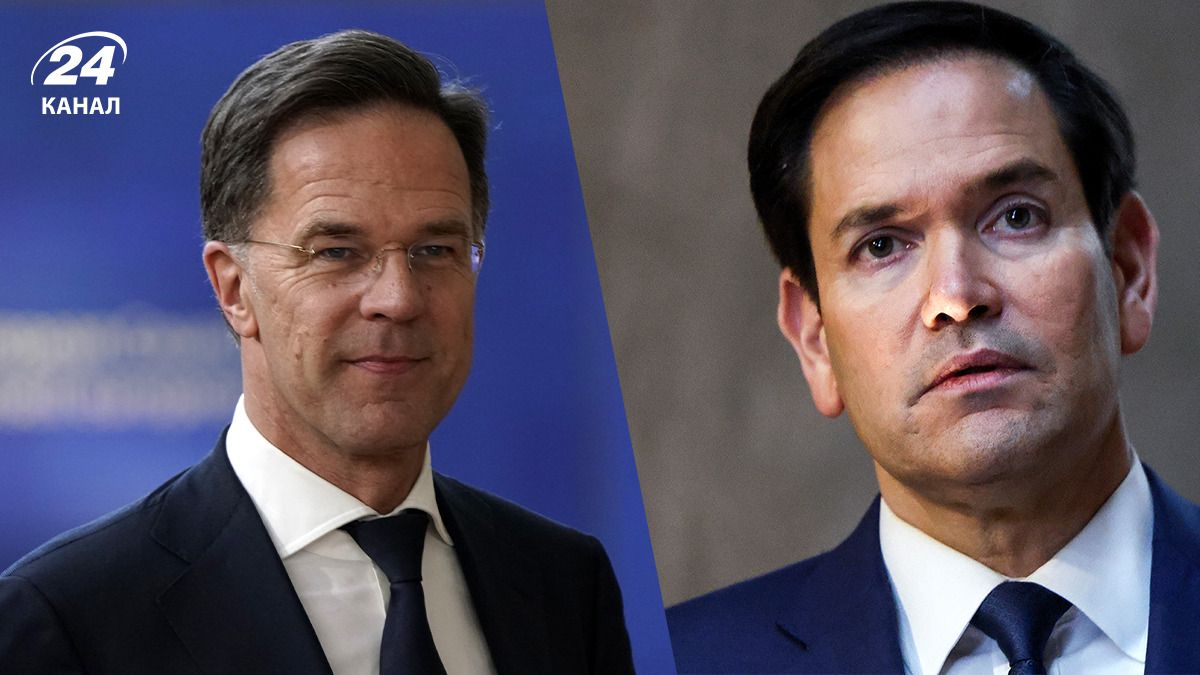 Рютте и Рубио обсудили войну в Украине Рютте и Рубио обсудили войну в Украине