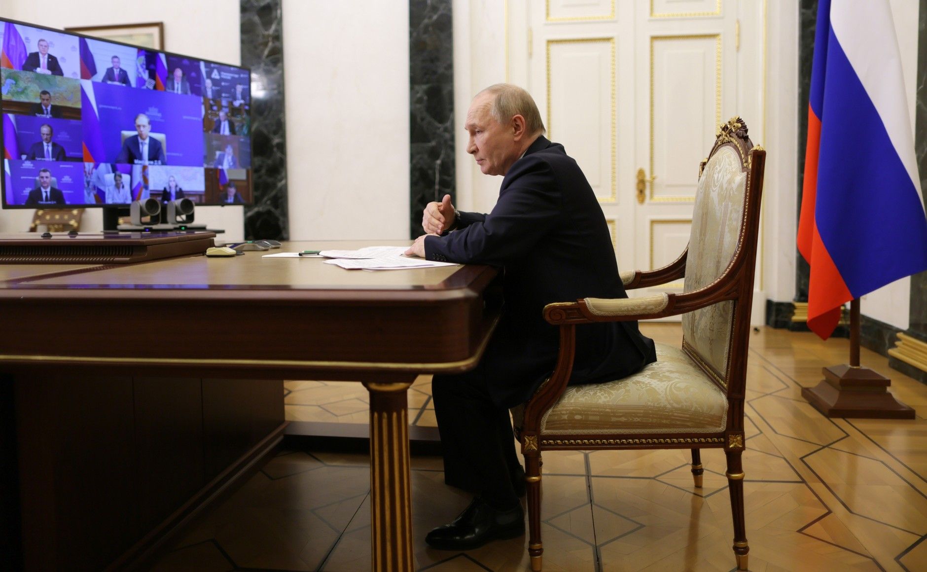 Російський диктатор Путін Російський диктатор Путін