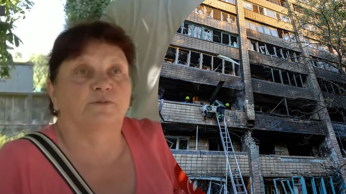 Пострадавшая рассказала об обстреле Киева