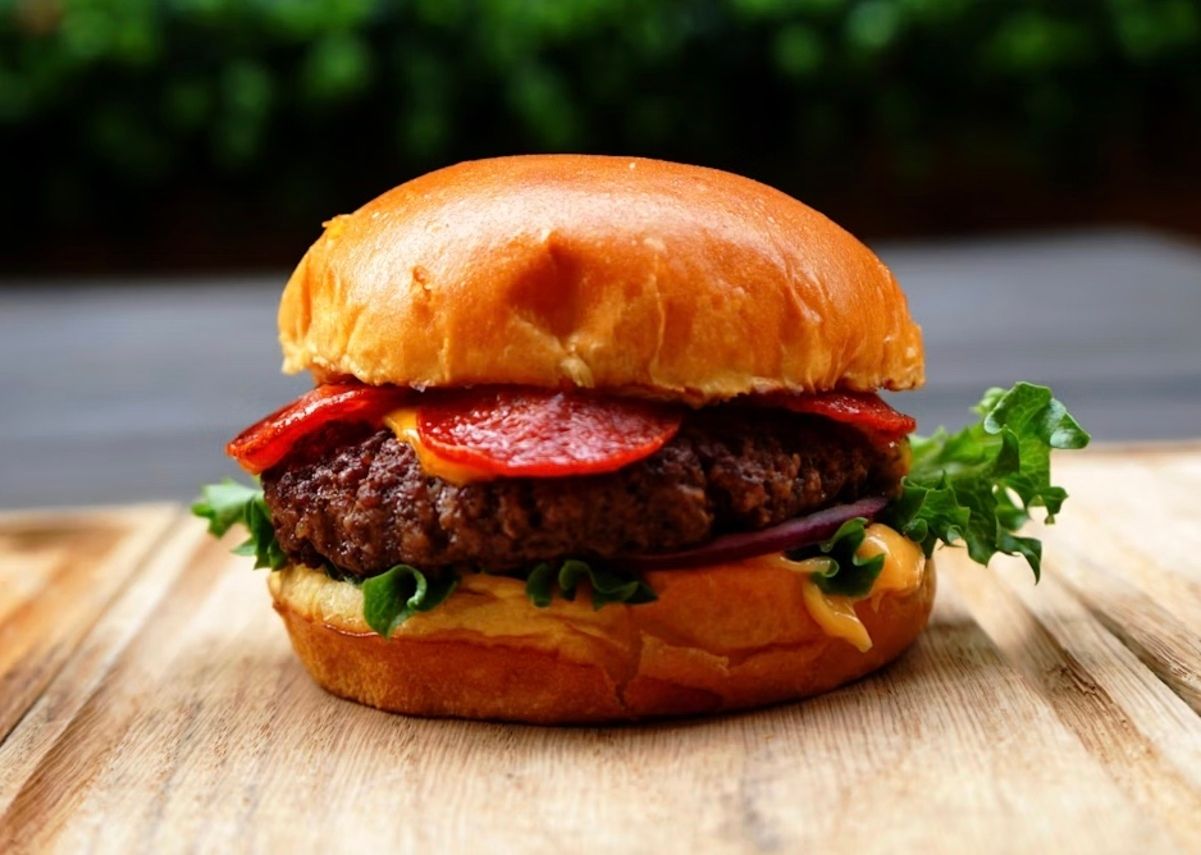 Американский бургер - рецепт Американский бургер - рецепт
