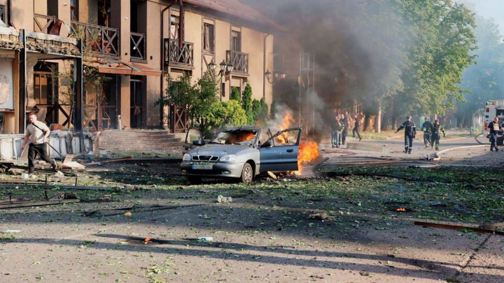 Росія вдарила по цивільній інфраструктурі в Кривому Розі Росія вдарила по цивільній інфраструктурі в Кривому Розі