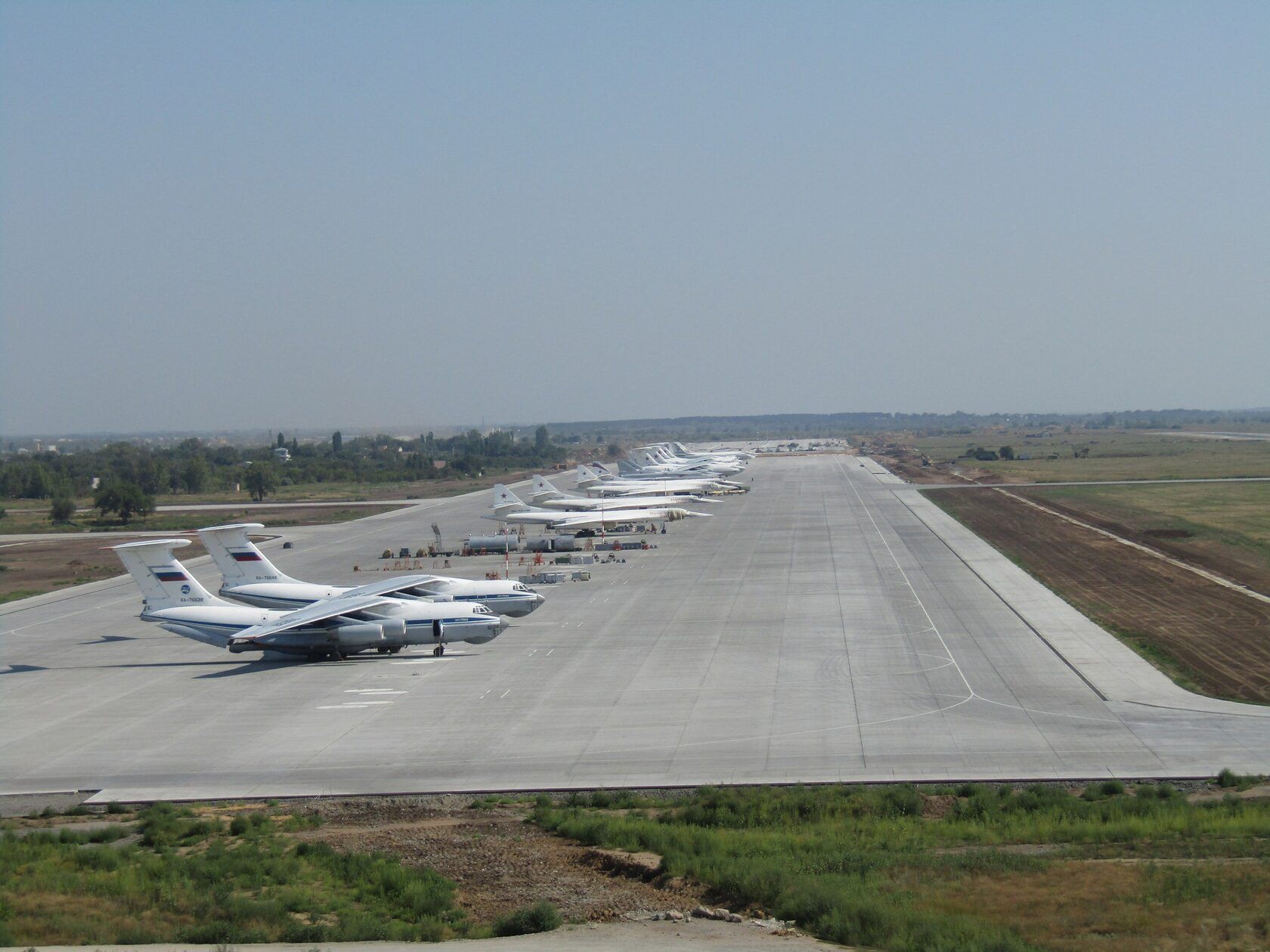 Вблизи "Энгельса" слышали взрывы Вблизи "Энгельса" слышали взрывы
