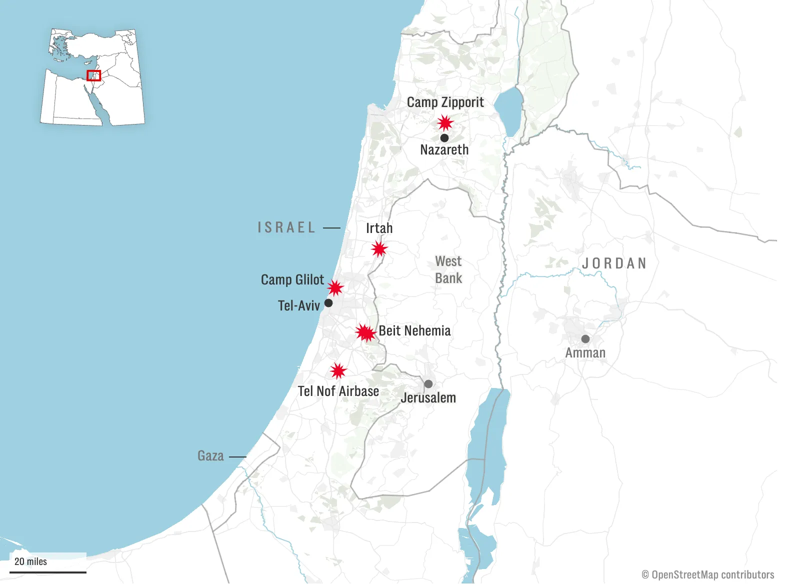 Іранські удари по Ізраїлю Іранські удари по Ізраїлю