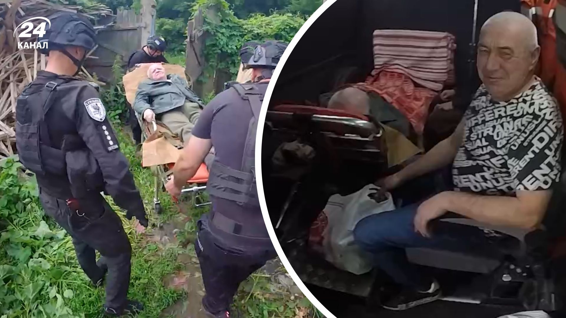 Білі янголи евакуювали родину з Сумщини