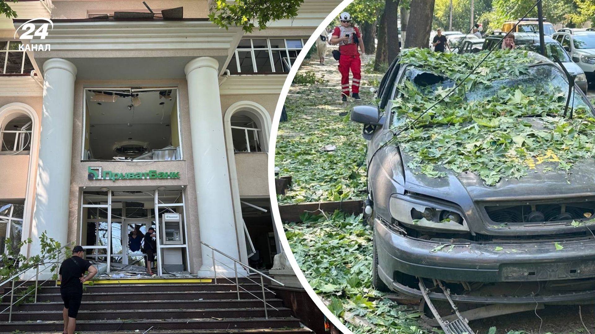 Наслідки обстрілу Миколаєва 6 липня 2025 року Наслідки обстрілу Миколаєва 6 липня 2025 року