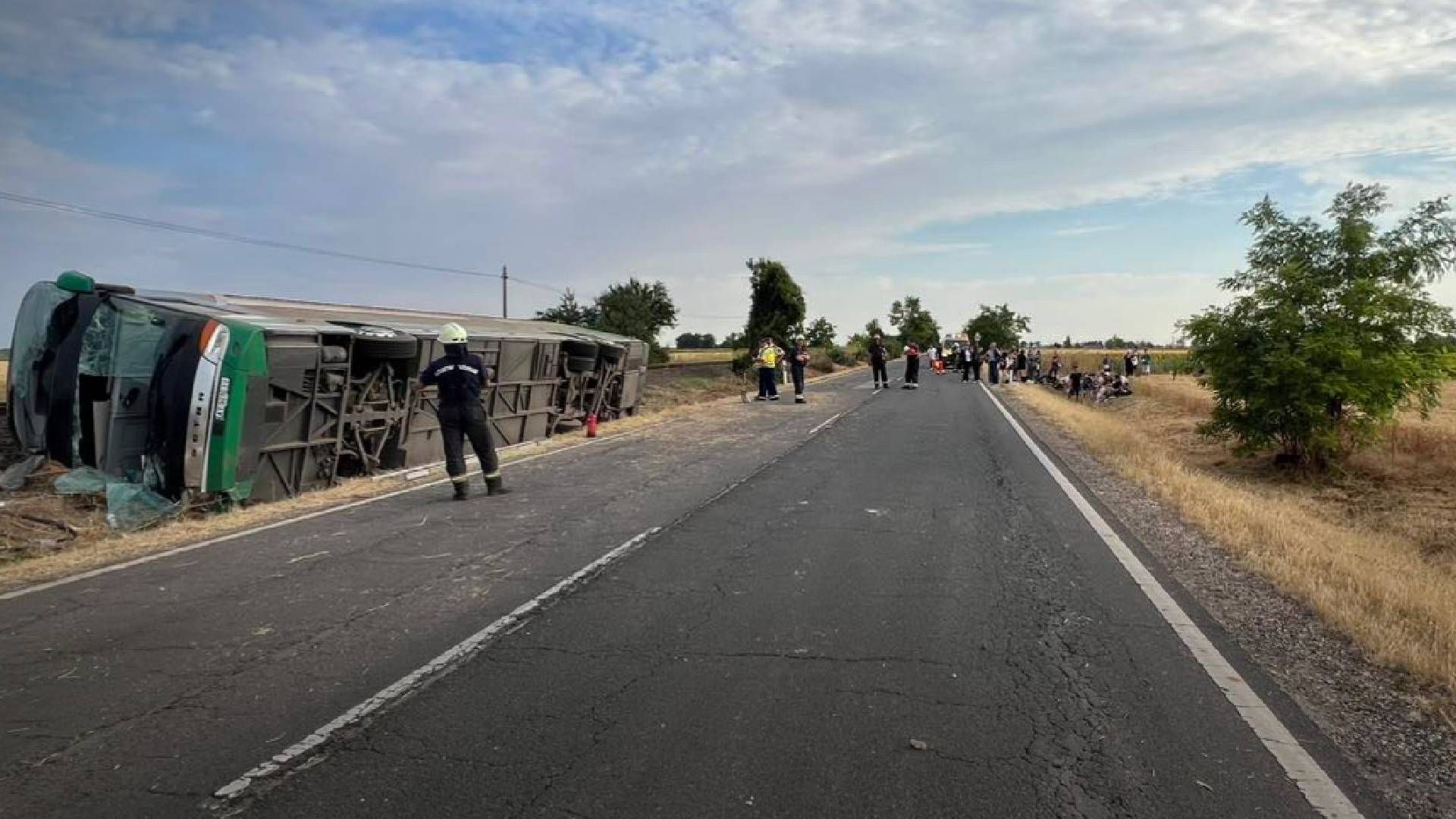 ДТП за участі автобуса з українцями в Угорщині ДТП за участі автобуса з українцями в Угорщині