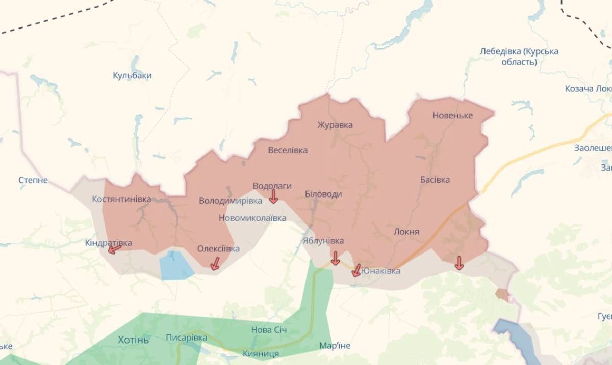 Ситуація на Сумщині від ДПСУ Ситуація на Сумщині від ДПСУ