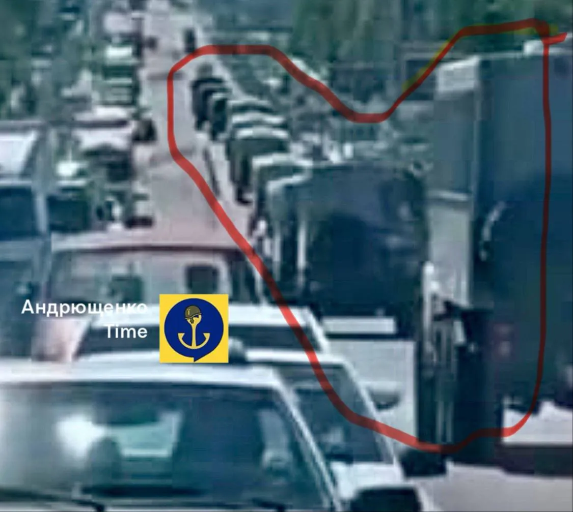 Оккупанты перебрасывают технику из Запорожской области