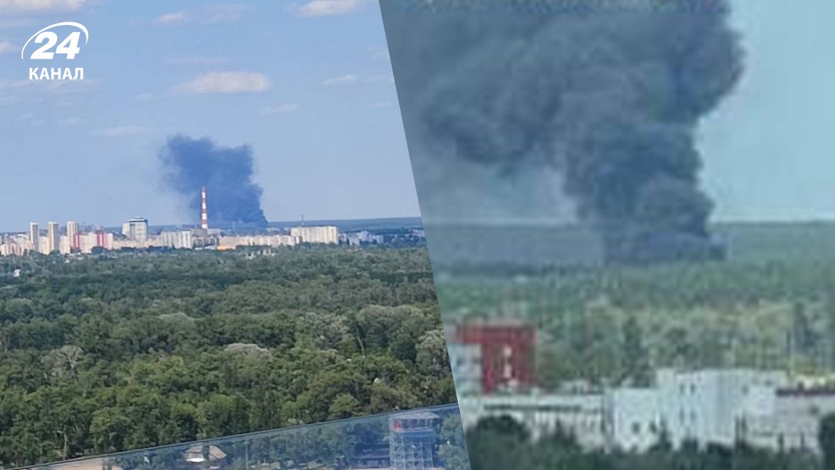 У Києві на Троєщині сильний дим 6 липня