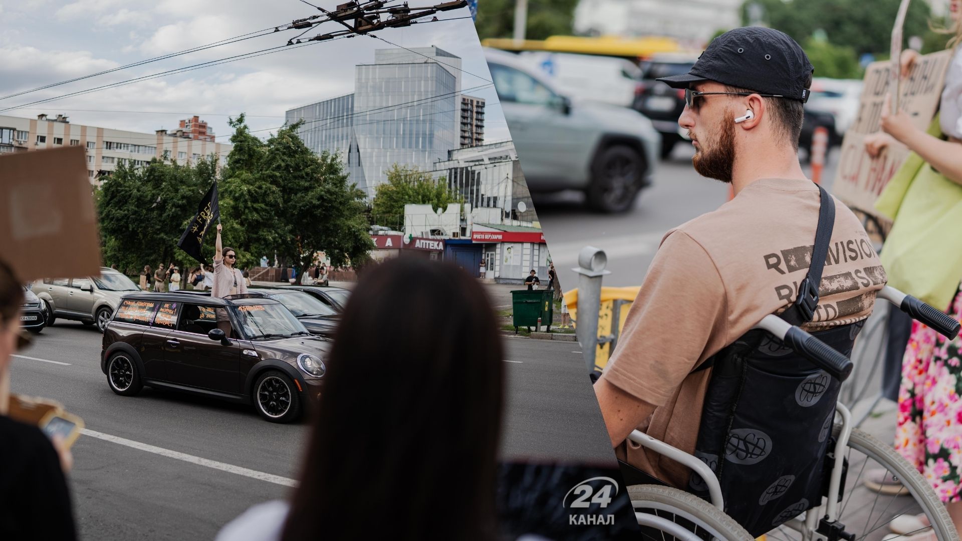 У Києві відбулася акція на підтримку військовополонених Азову У Києві відбулася акція на підтримку військовополонених Азову