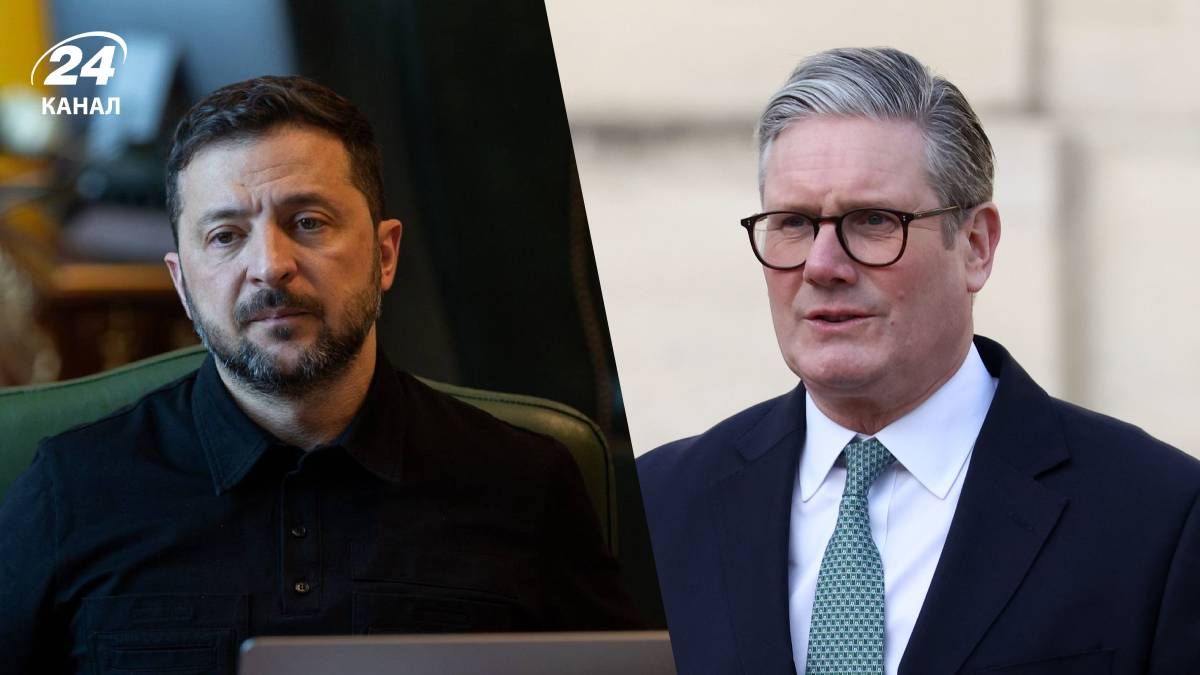 Про що говорили Зеленський і Стармер Про що говорили Зеленський і Стармер