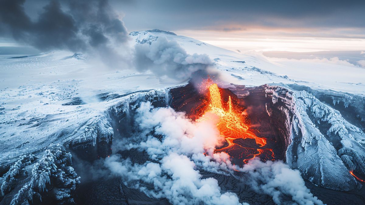 Танення льодовиків посилює вулканічну активність Танення льодовиків посилює вулканічну активність
