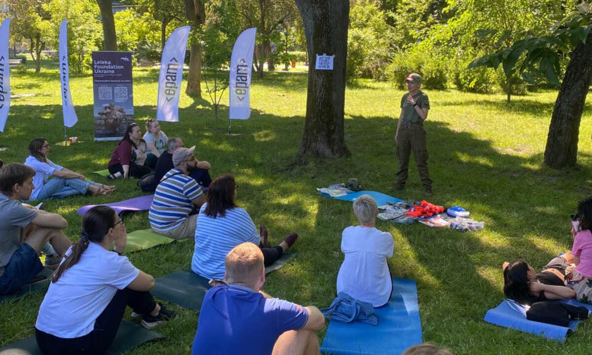 Базові знання, які потрібні кожному: як пройшов благодійний тренінг з такмеду в Києві - 24 Канал