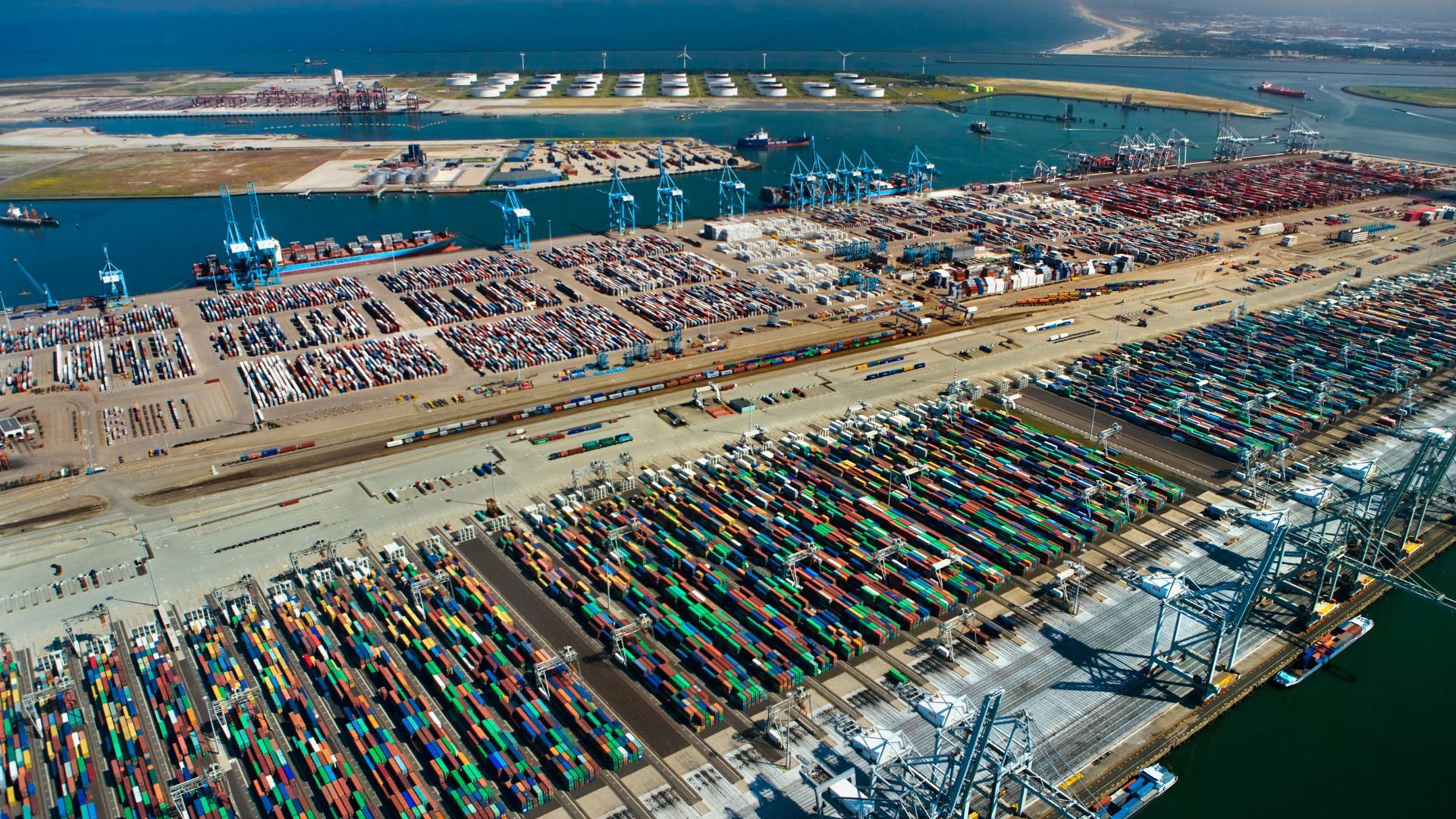 Порт Роттердама Порт Роттердама