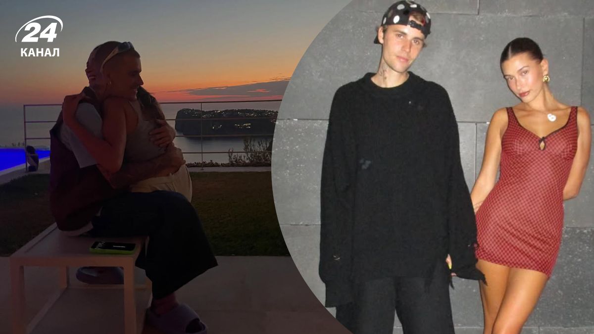 Джастин Бибер с женой Джастин Бибер с женой