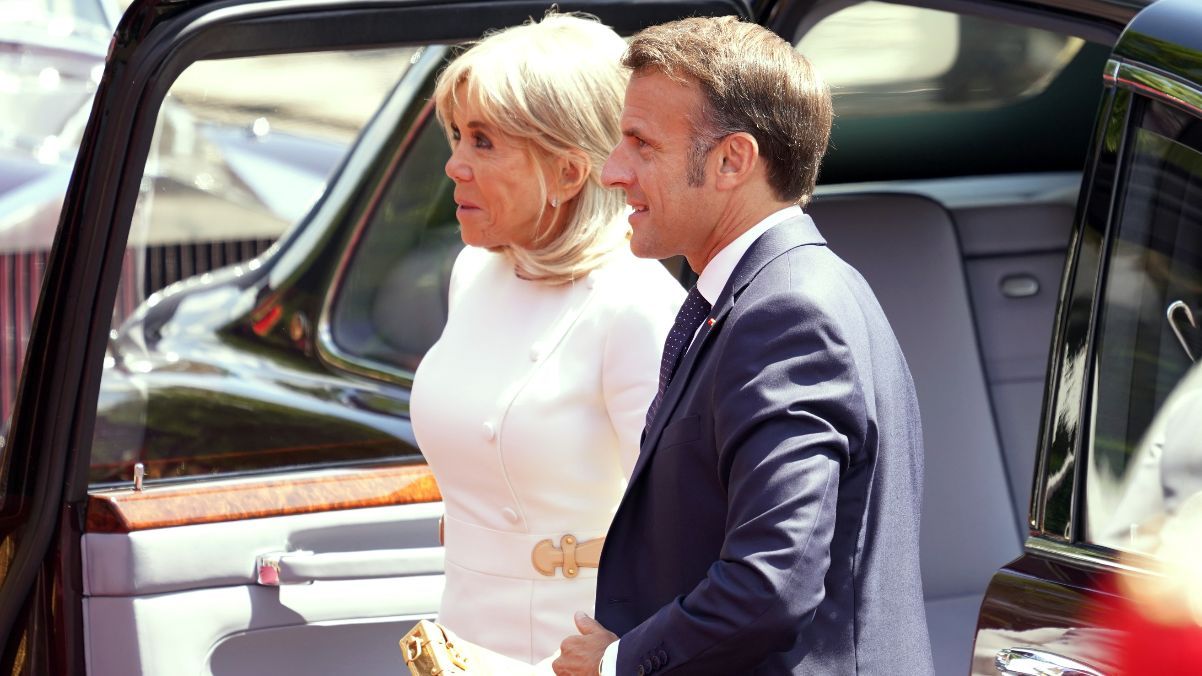Эммануэль и Брижит Макрон