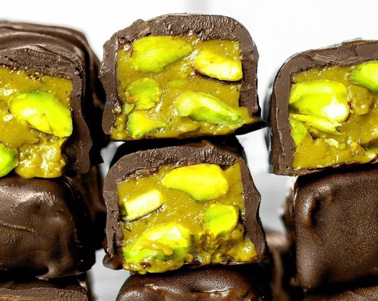 Конфеты с фисташкой Конфеты с фисташкой