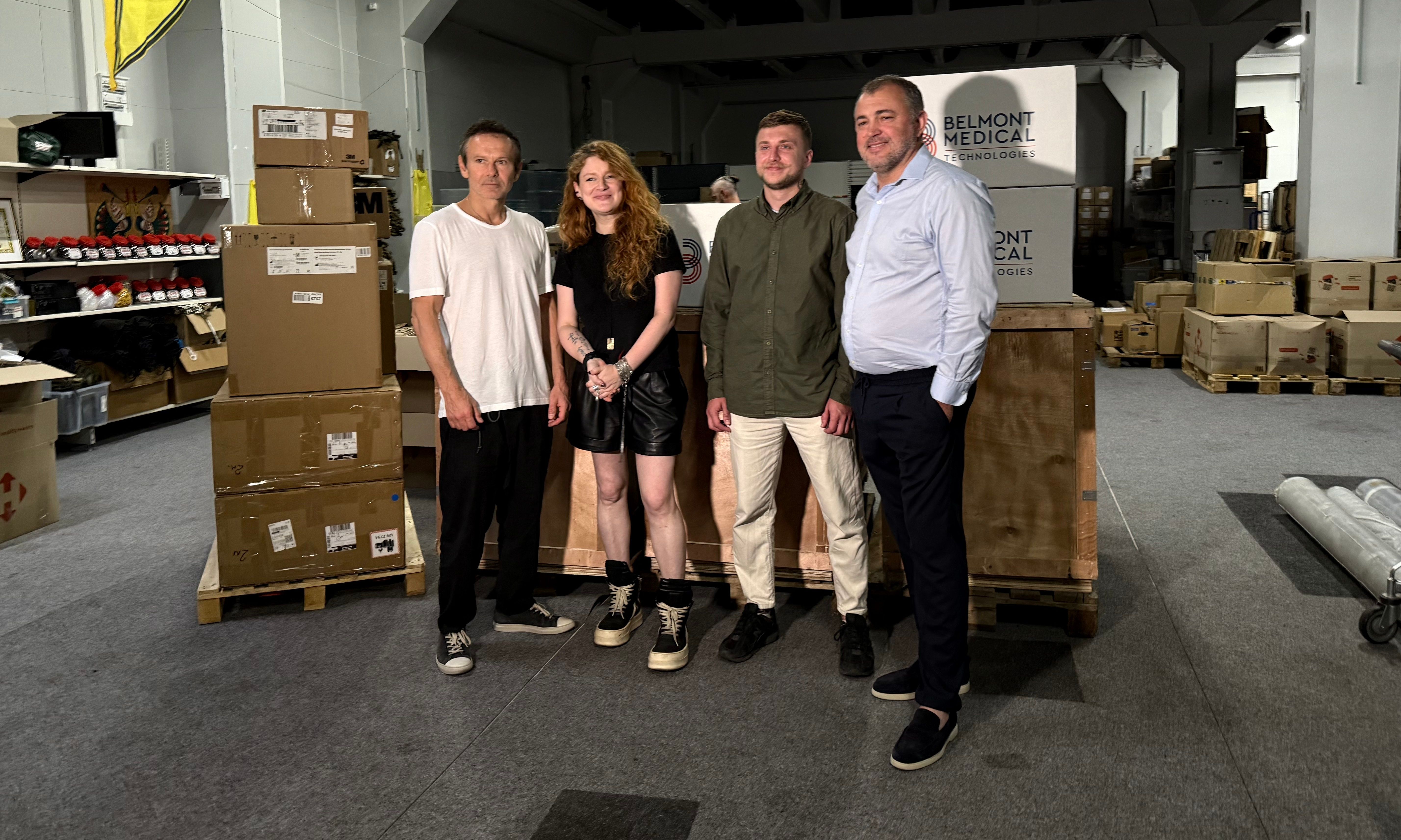 Совместными усилиями собрали средства для медиков