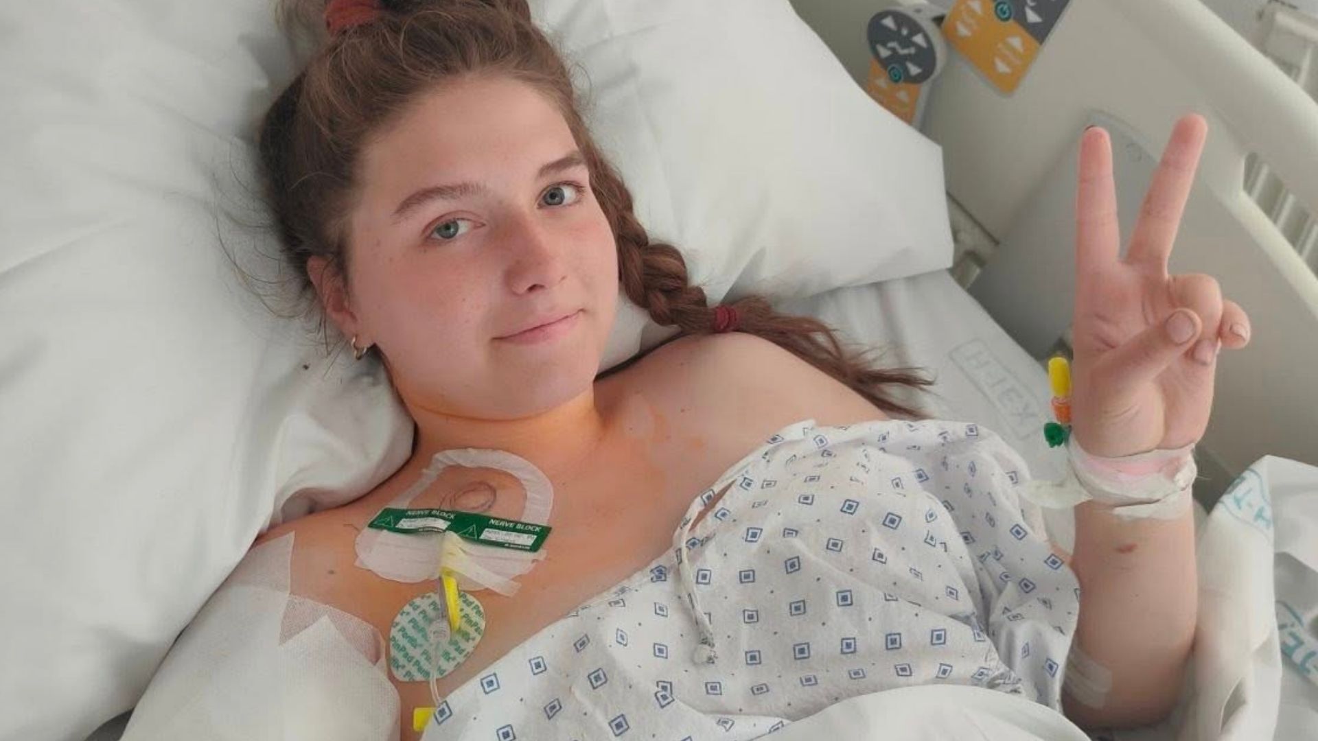 Софія Малерик втратила руку через ДТП в Угорщині Софія Малерик втратила руку через ДТП в Угорщині