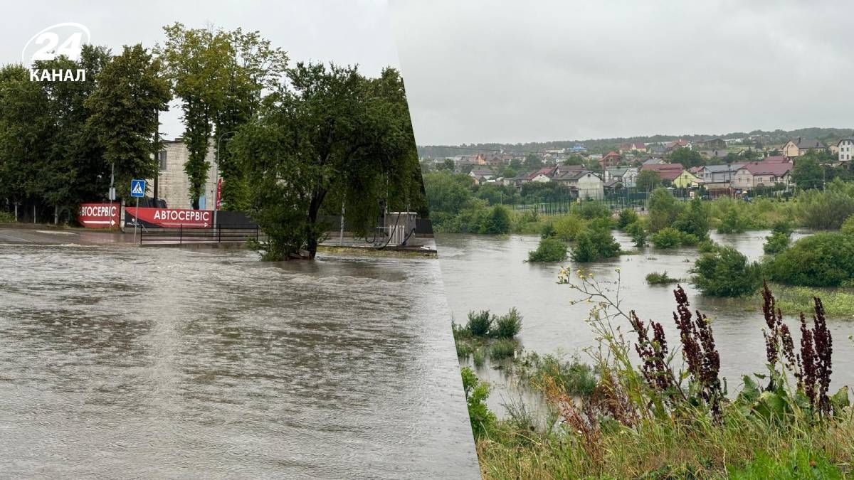 Львов затопило из-за сильных дождей 10 июля - 24 Канал Львов затопило из-за сильных дождей 10 июля - 24 Канал