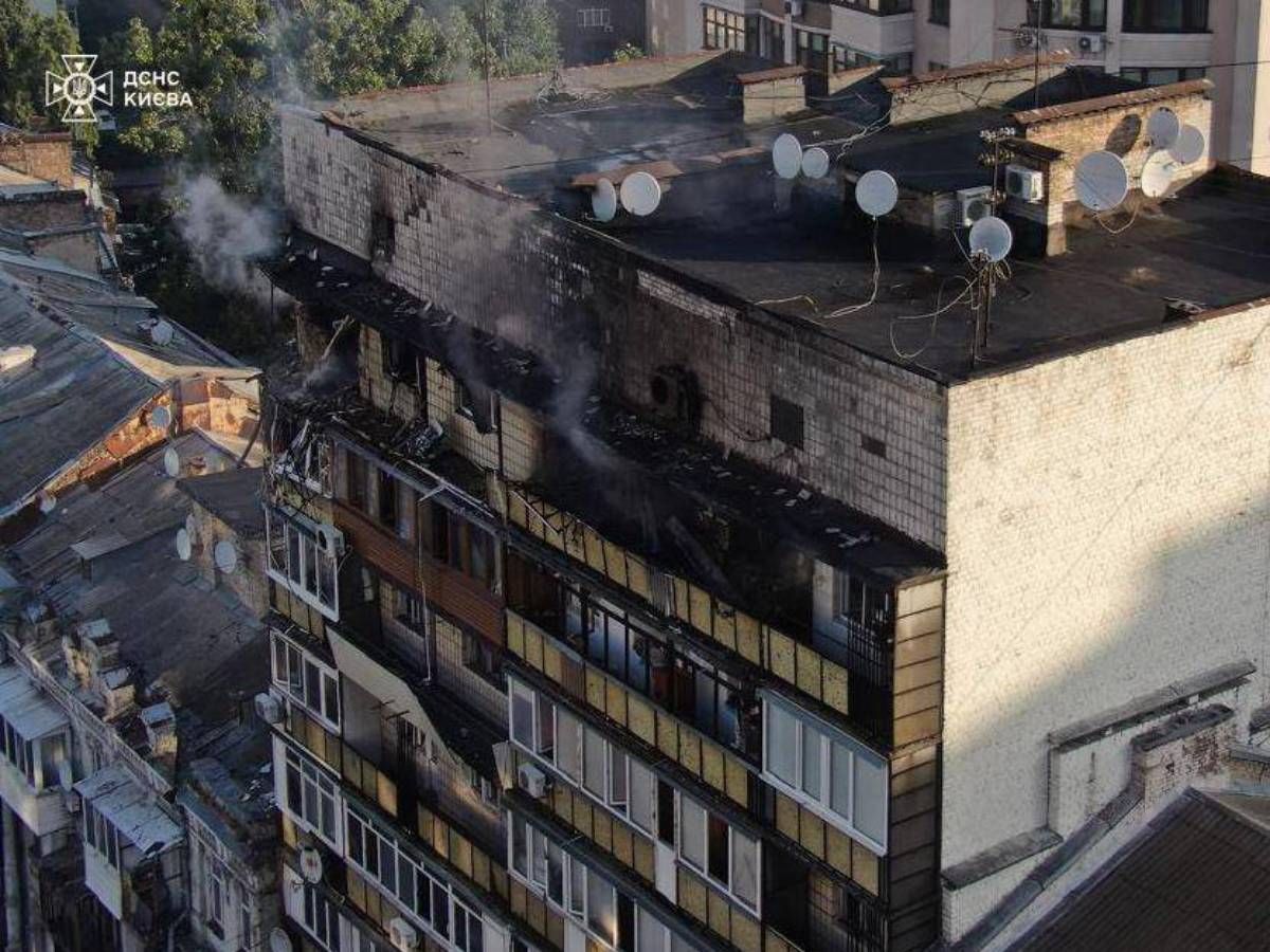 Последствия атаки на Киев 10 июля Последствия атаки на Киев 10 июля