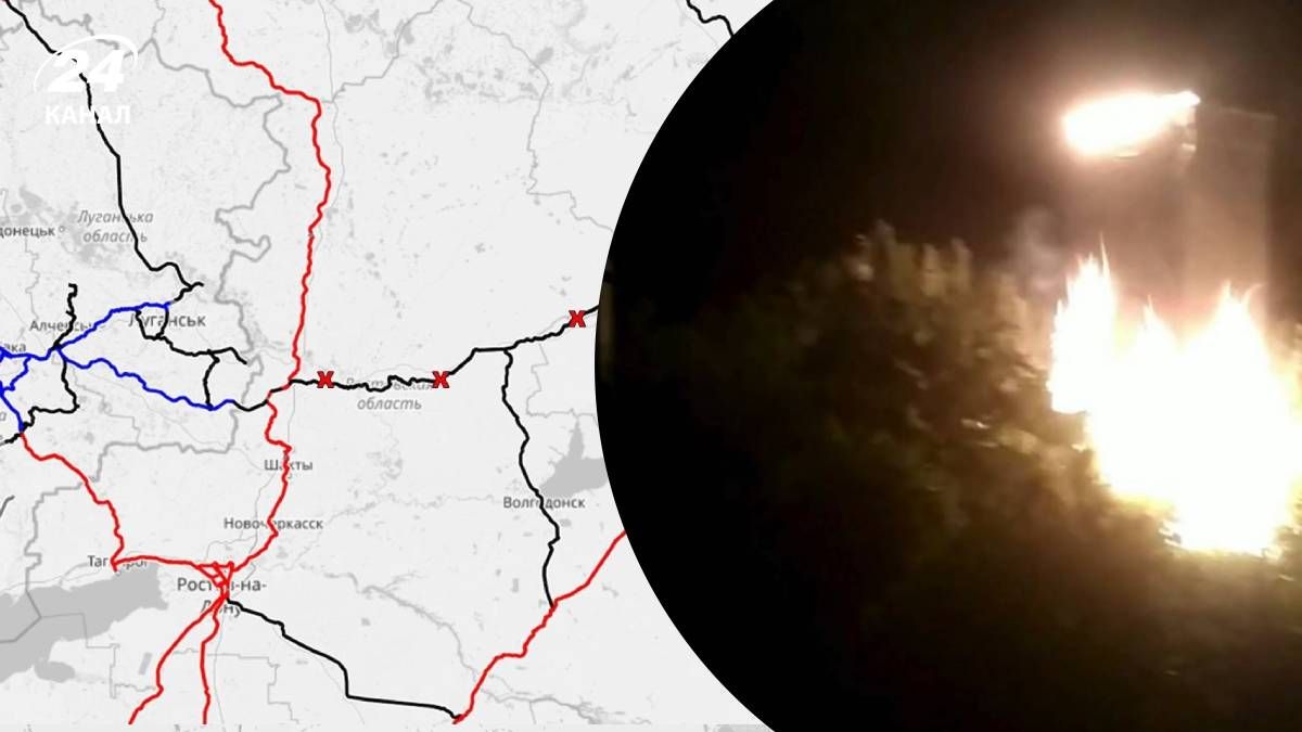 Агенты "Атеш" атаковали логистику врага - 24 Канал Агенты "Атеш" атаковали логистику врага - 24 Канал