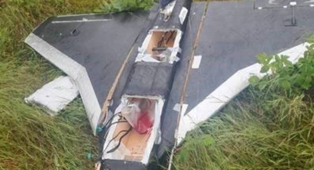 Дрон Гербера залетів з Білорусі до Литви