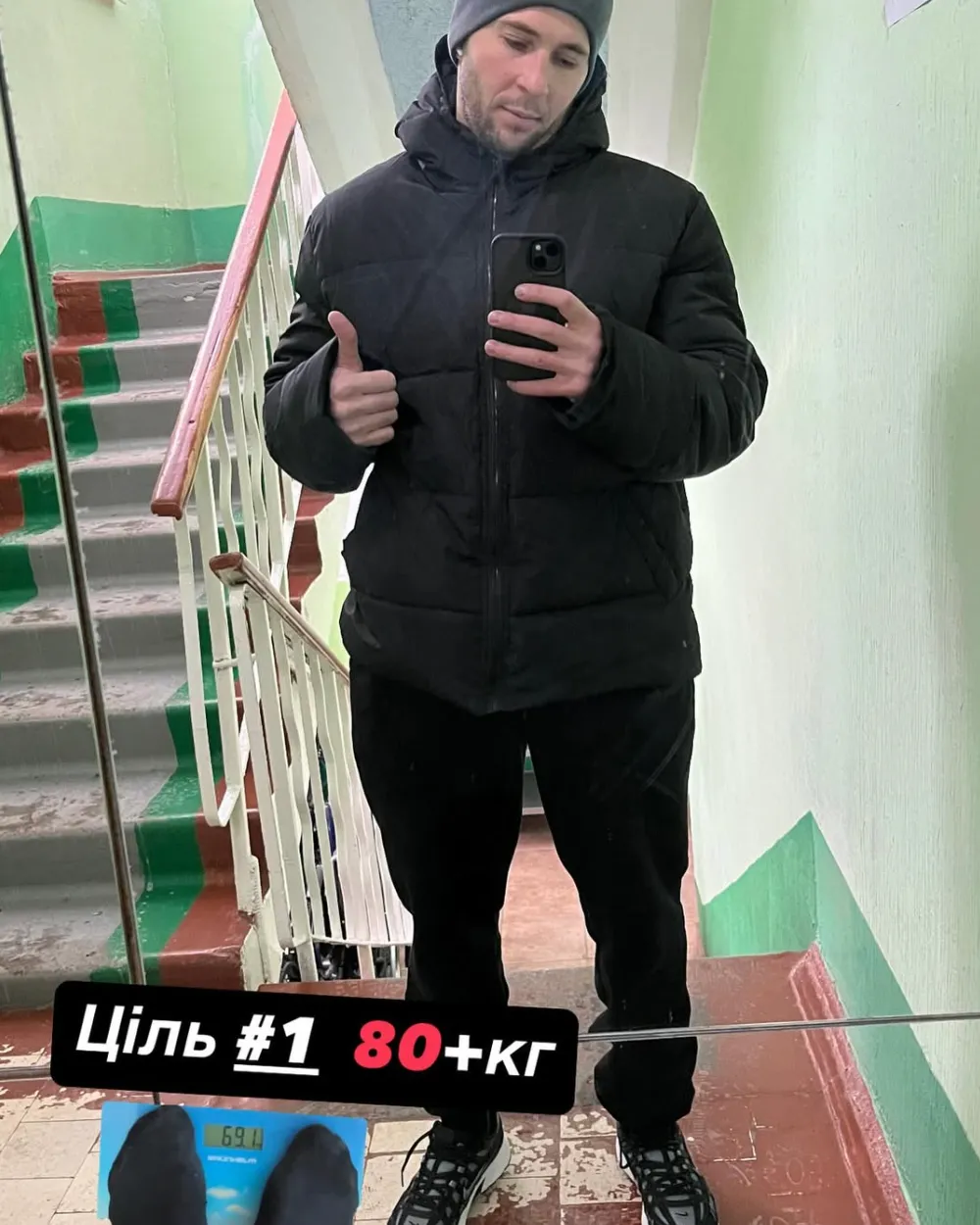 Евгений восстанавливает вес после плена